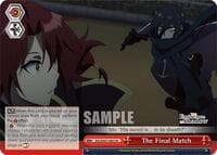 The Final Match - The Eminence in Shadow - Weiss Schwarz card