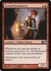Young Pyromancer - Magic 2014 (M14) - Magic: The Gathering card