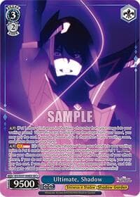 Ultimate, Shadow (SEC+) - The Eminence in Shadow - Weiss Schwarz card