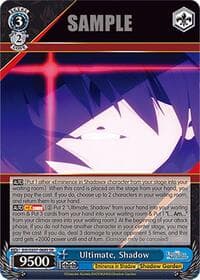 Ultimate, Shadow (SR) - The Eminence in Shadow - Weiss Schwarz card