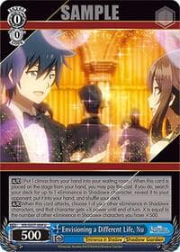 Envisioning a Different Life, Nu - The Eminence in Shadow - Weiss Schwarz card