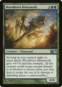 Woodborn Behemoth - Magic 2014 (M14) - Magic: The Gathering card