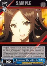 Envisioning a Different Life, Nu (SR) - The Eminence in Shadow - Weiss Schwarz card