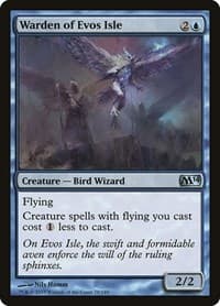 Warden of Evos Isle - Magic 2014 (M14) - Magic: The Gathering card