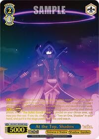 At the Top, Shadow (SHR) - The Eminence in Shadow - Weiss Schwarz card