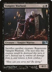 Vampire Warlord - Magic 2014 (M14) - Magic: The Gathering card