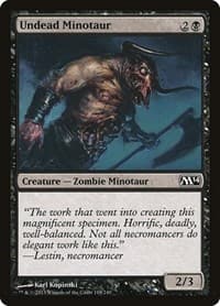 Undead Minotaur - Magic 2014 (M14) - Magic: The Gathering card