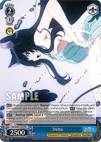 Delta (PR) - The Eminence in Shadow - Weiss Schwarz card