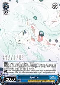 Epsilon (PR) - The Eminence in Shadow - Weiss Schwarz card