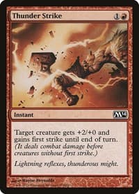 Thunder Strike - Magic 2014 (M14) - Magic: The Gathering card
