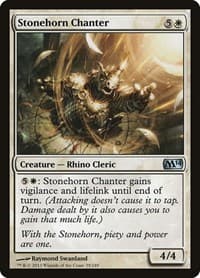 Stonehorn Chanter - Magic 2014 (M14) - Magic: The Gathering card
