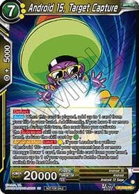 Android 15, Target Capture (Deluxe Pack 2026 Vol.1) - Tournament Promotion Cards - Dragon Ball Super: Masters card