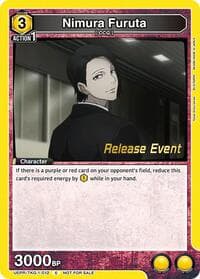 Nimura Furuta - UE18BT: Tokyo Ghoul Release Event Cards - Union Arena card