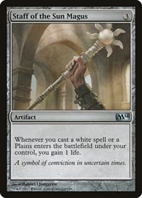 Staff of the Sun Magus - Magic 2014 (M14) - Magic: The Gathering card