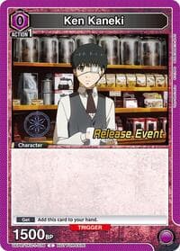 Ken Kaneki (038) - UE18BT: Tokyo Ghoul Release Event Cards - Union Arena card