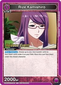 Rize Kamishiro (043) - UE18BT: Tokyo Ghoul Release Event Cards - Union Arena card