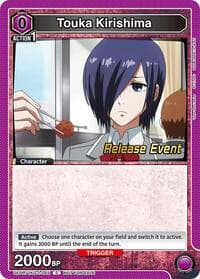 Touka Kirishima (045) - UE18BT: Tokyo Ghoul Release Event Cards - Union Arena card
