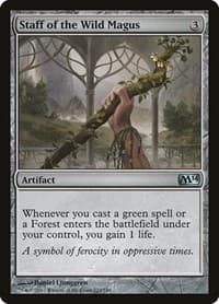 Staff of the Wild Magus - Magic 2014 (M14) - Magic: The Gathering card