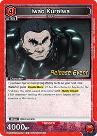 Iwao Kuroiwa - UE18BT: Tokyo Ghoul Release Event Cards - Union Arena card