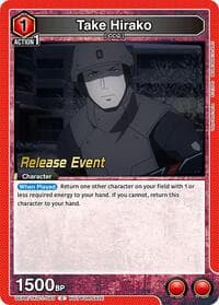 Take Hirako (093) - UE18BT: Tokyo Ghoul Release Event Cards - Union Arena card
