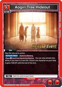 Aogiri Tree Hideout - UE18BT: Tokyo Ghoul Release Event Cards - Union Arena card