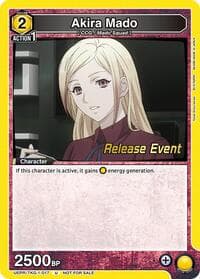 Akira Mado (017) - UE18BT: Tokyo Ghoul Release Event Cards - Union Arena card