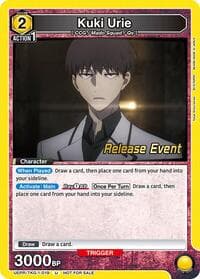 Kuki Urie (019) - UE18BT: Tokyo Ghoul Release Event Cards - Union Arena card