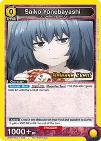 Saiko Yonebayashi (025) - UE18BT: Tokyo Ghoul Release Event Cards - Union Arena card