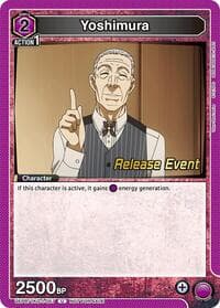 Yoshimura - UE18BT: Tokyo Ghoul Release Event Cards - Union Arena card