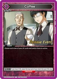 Coffee - UE18BT: Tokyo Ghoul Release Event Cards - Union Arena card