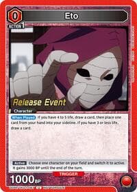 Eto - UE18BT: Tokyo Ghoul Release Event Cards - Union Arena card