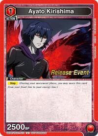 Ayato Kirishima (073) - UE18BT: Tokyo Ghoul Release Event Cards - Union Arena card