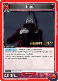 Noro - UE18BT: Tokyo Ghoul Release Event Cards - Union Arena card