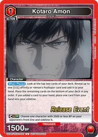 Kotaro Amon (081) - UE18BT: Tokyo Ghoul Release Event Cards - Union Arena card