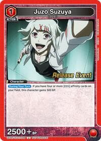 Juzo Suzuya (088) - UE18BT: Tokyo Ghoul Release Event Cards - Union Arena card
