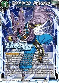 Realm of the Gods - Beerus Destroys (Event Pack 18) - Tournament Promotion Cards - Dragon Ball Super: Masters card