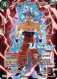 Son Goku, Unlimited Potential (Event Pack 18) - Tournament Promotion Cards - Dragon Ball Super: Masters card