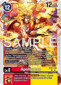 Apollomon - Dual Revolution - Digimon Card Game card