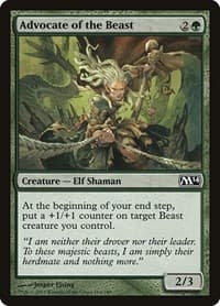 Advocate of the Beast - Magic 2014 (M14) - Magic: The Gathering card