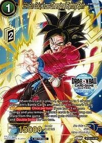 SS4 Son Goku, Cross-Dimensional Fighting Spirit (2026 Championship Regionals Top 16) - Tournament Promotion Cards - Dragon Ball Super: Masters card