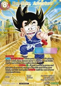 Son Goku, Adventure (Serial Numbered) - Tournament Promotion Cards - Dragon Ball Super: Masters card