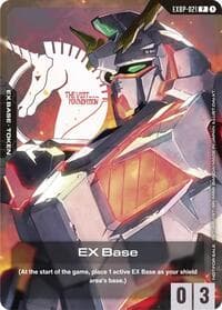 EX Base (EXBP-021) (Starter Deck Battle Event) - Promotional EX Base Tokens - Gundam Card Game card
