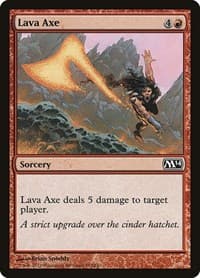 Lava Axe - Magic 2014 (M14) - Magic: The Gathering card