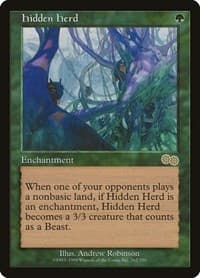 Hidden Herd - Urza's Saga - Magic: The Gathering card