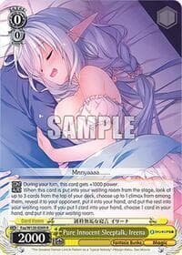 Pure Innocent Sleeptalk, Ireena - Fujimi Fantasia Bunko Vol.2 - Weiss Schwarz card