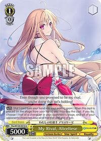 My Rival, Aliceliese - Fujimi Fantasia Bunko Vol.2 - Weiss Schwarz card