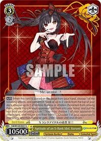 Aptitude of an S-Rank Idol, Kurumi - Fujimi Fantasia Bunko Vol.2 - Weiss Schwarz card