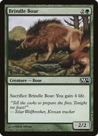 Brindle Boar - Magic 2014 (M14) - Magic: The Gathering card