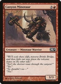 Canyon Minotaur - Magic 2014 (M14) - Magic: The Gathering card