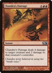 Chandra's Outrage - Magic 2014 (M14) - Magic: The Gathering card